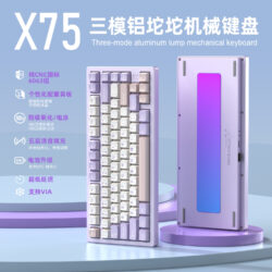 DIY Hardware Lab K68 Wireless Dual-Mode Mechanical Keyboard 68 Keys Hot-Swappable Gaming Keyboard DIY Hardware Lab K68 Wireless Dual-Mode Mechanical Keyboard 68 Keys Hot-Swappable Gaming Keyboard