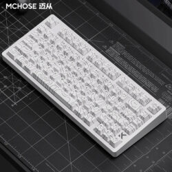DIY Hardware Lab Ace68 V2 Magnetic Switch Wired Mechanical Gaming Keyboard RT Adjustable Actuation RGB Backlit Compact 68-Key Layout DIY Hardware Lab Ace68 V2 Magnetic Switch Wired Mechanical Gaming Keyboard RT Adjustable Actuation RGB Backlit Compact 68-Key Layout