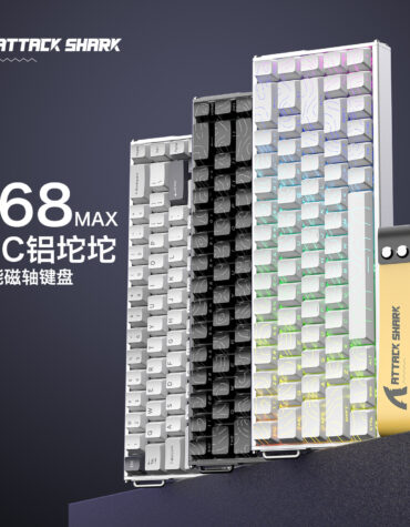DIY Hardware Lab X68MAX CNC Aluminum Magnetic Axis Mechanical Keyboard 8K Polling Rate & RGB Gaming Keyboard DIY Hardware Lab X68MAX CNC Aluminum Magnetic Axis Mechanical Keyboard 8K Polling Rate & RGB Gaming Keyboard
