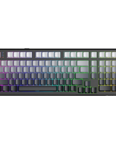 DIY Hardware Lab X98 Wireless Mechanical Keyboard Tri-Mode Gasket Mount RGB Hot-Swappable Gaming Keyboard with Strawberry Switches DIY Hardware Lab X98 Wireless Mechanical Keyboard Tri-Mode Gasket Mount RGB Hot-Swappable Gaming Keyboard with Strawberry Switches